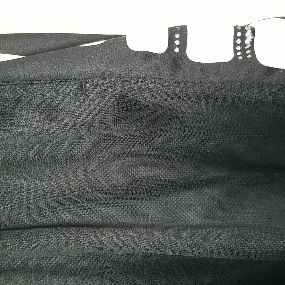 Nike Dri-Fit Boy's Basketball Shorts Black & White Size L with drawstring - Picture 5 of 16
